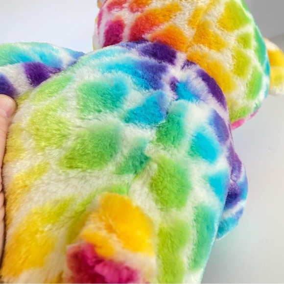 Build-A-Bear Rainbow Safari Wild Style Animal Print 2018 Plush Stuffed BAB 16" - Picture 13 of 13